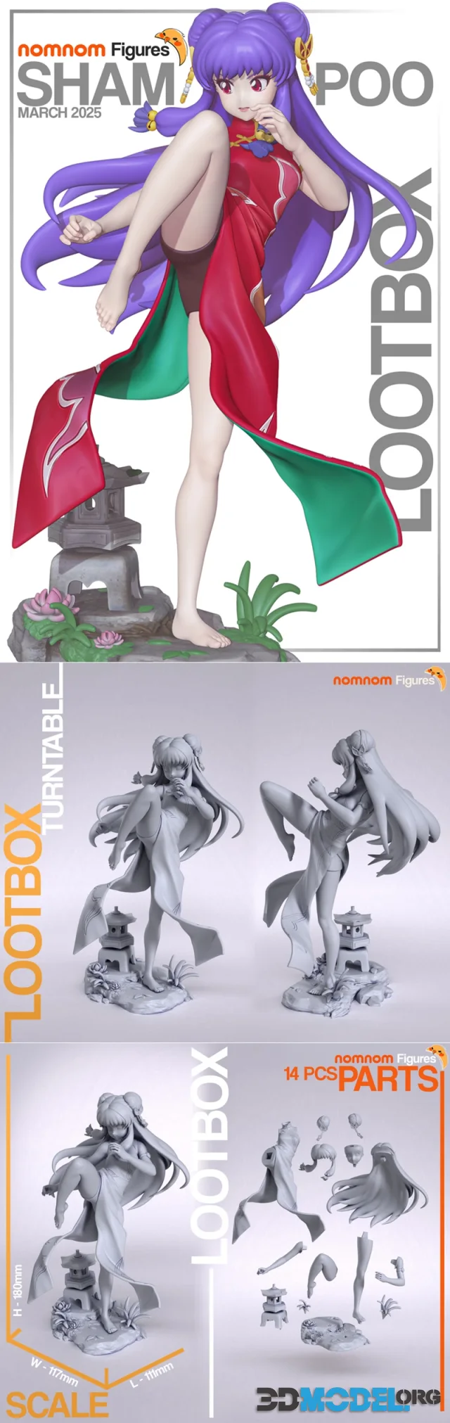 Nomnom Figures - Shampoo – Printable