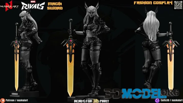 Nuskul Art - Magik Sword – Printable