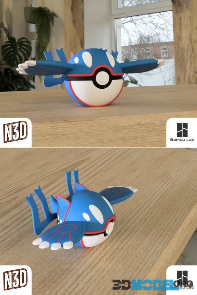 Kyogre – Printable