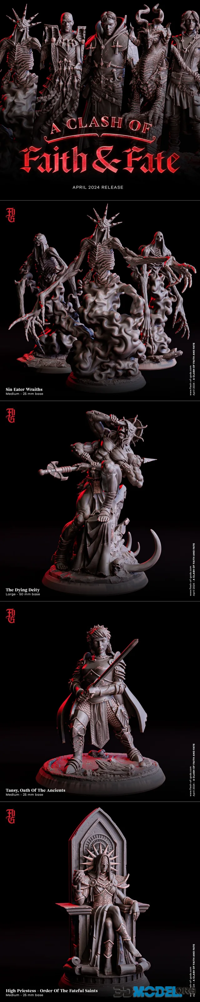 Flesh of Gods - A Clash Of Faith And Fate – Printable