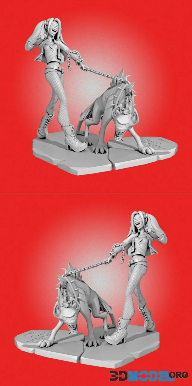 Fanart Of Harley Quinn – Printable