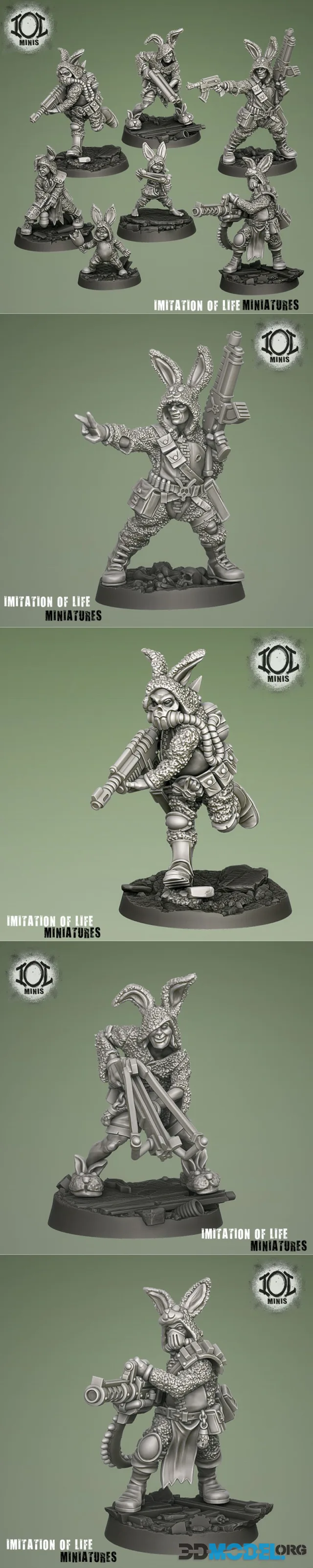 Bunny Clan set 2 – Printable
