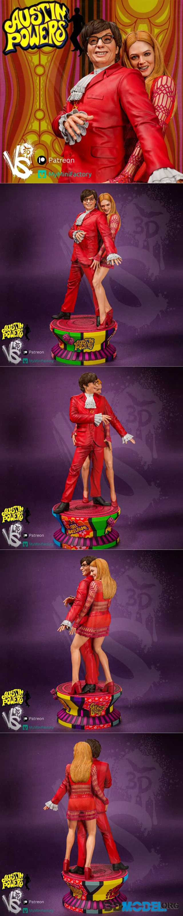 VS3D - Austin Powers – Printable