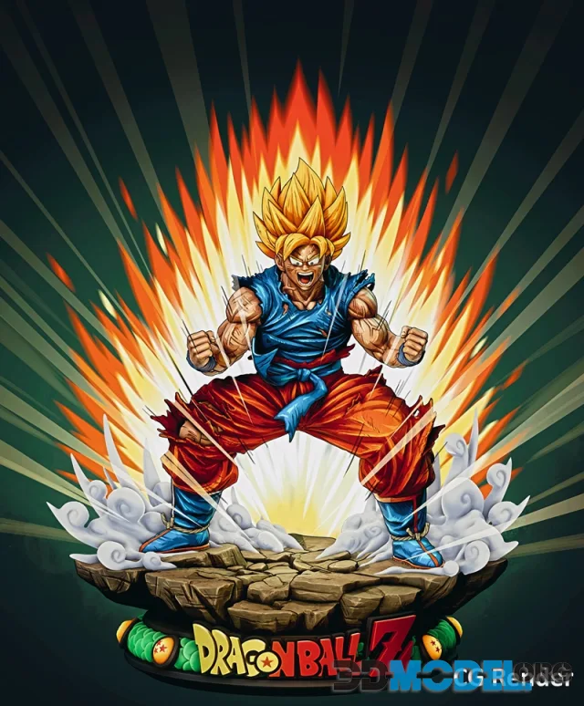 Goku SSJ namek acker – Printable
