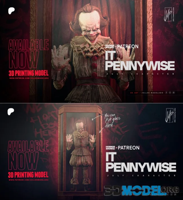Julles Modelado - Pennywise – Printable