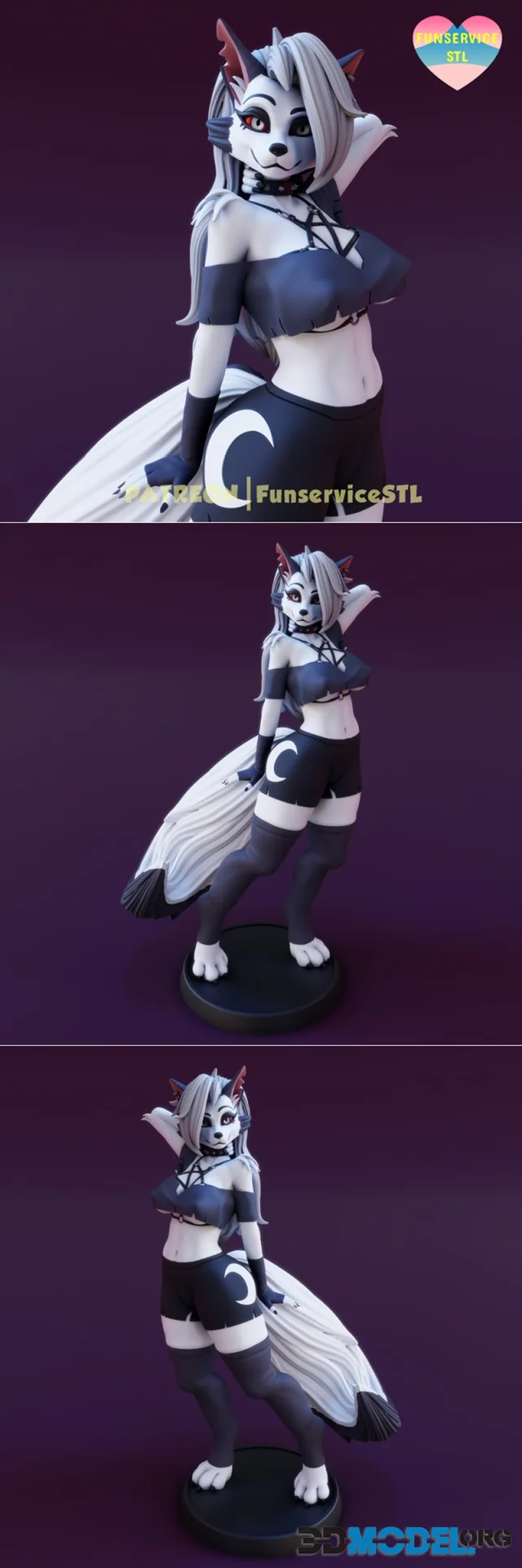 Funservice - Wolf Waifu – Printable