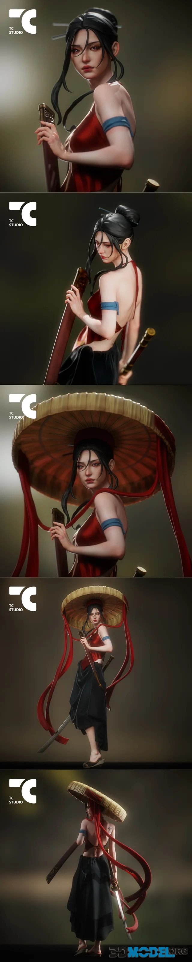 TC Random Collectibles - Vietnamese Swordsman – Printable