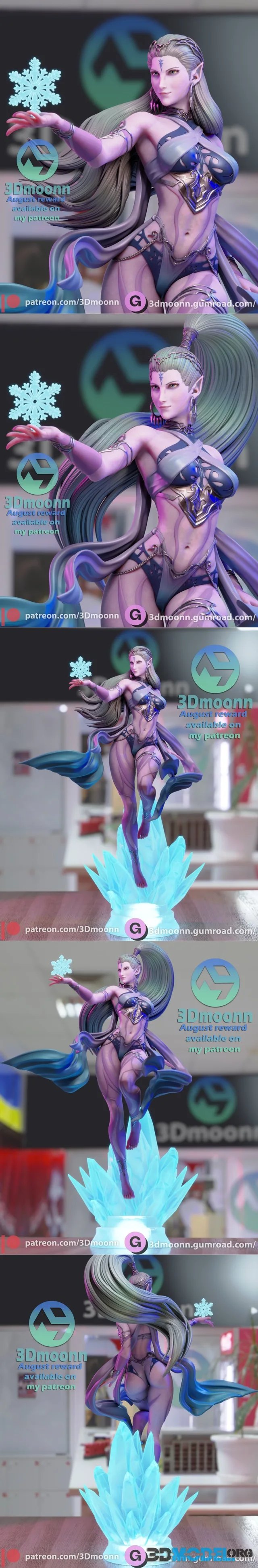 3Dmoonn - Shiva medium tier – Printable