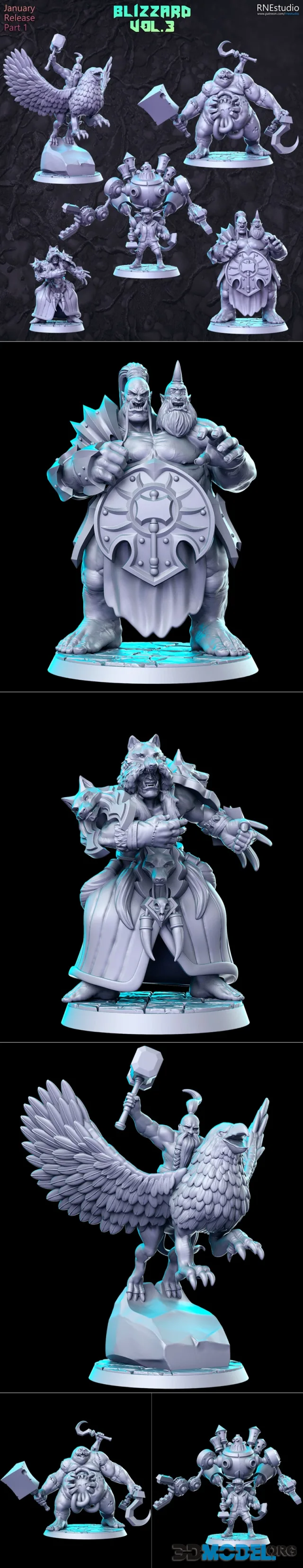 Blizzard vol.3 – Printable