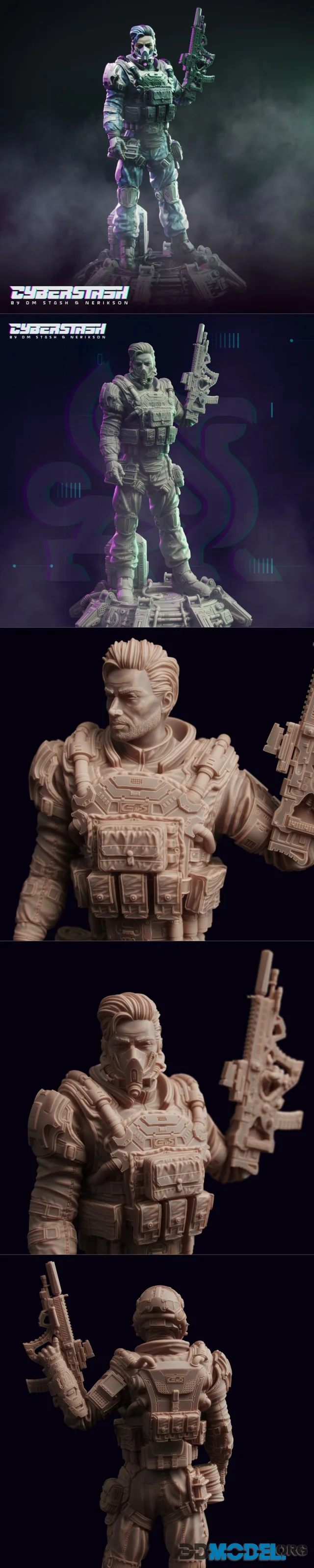 Cyberpunk Combat Medic - Romero Ratchet De La Vega – Printable