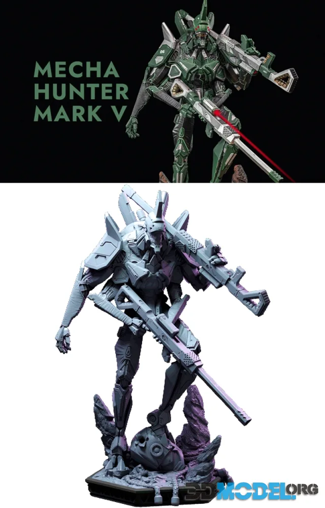 Rewards - Mecha Hunter Mark V – Printable