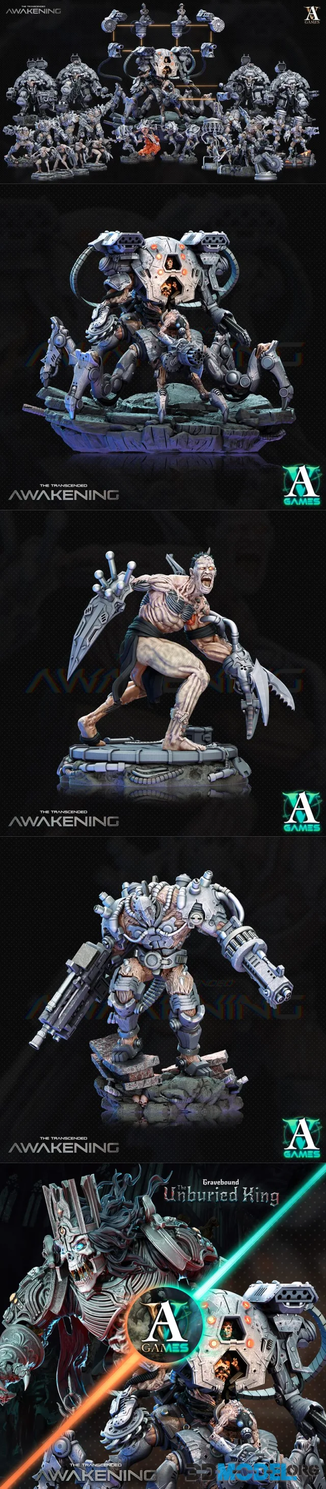 Archvillain Games - The Transcended - Awakening – Printable