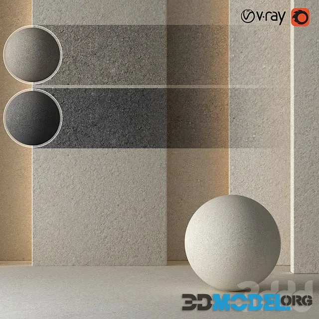 3 Plaster Concrete Material 8K (Seamless - Tileable) DrCG No 59