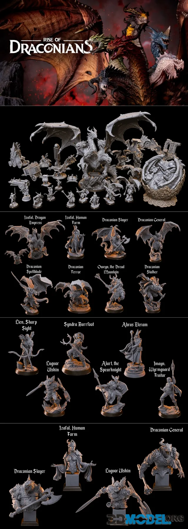 Loot Studios Rise of Draconians – Printable