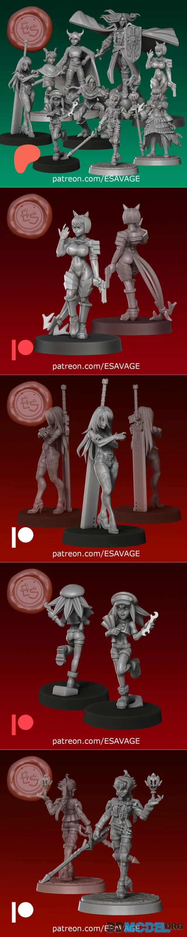 Ethan Savage Studios July 2024 – Printable