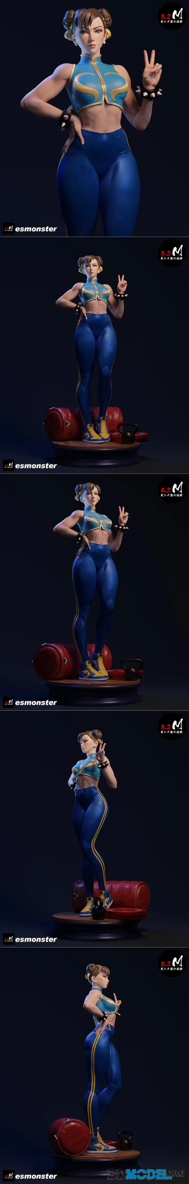 E.S Monster - Chun li – Printable
