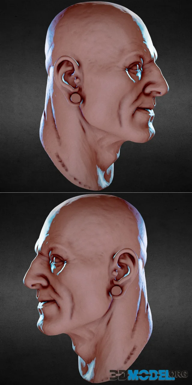 Random warrior head – Printable