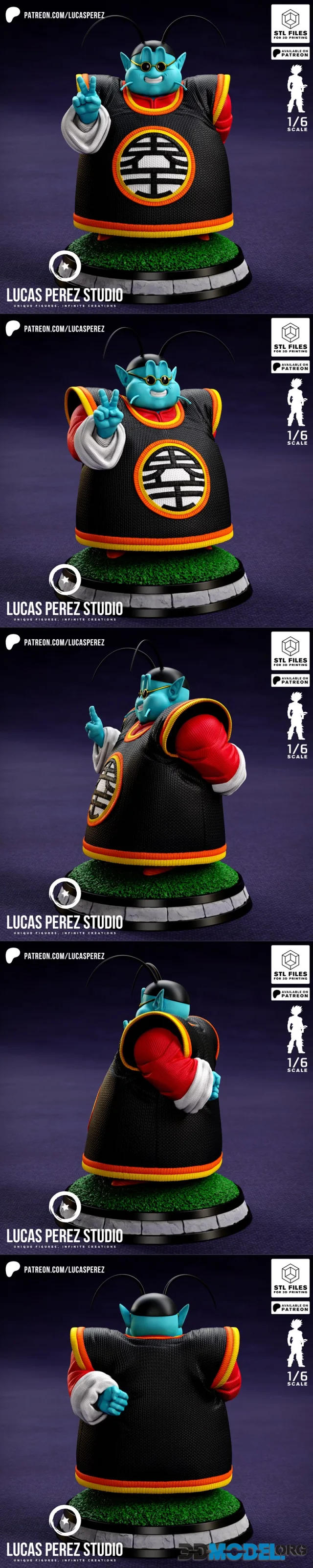 Lucas Perez Studio - North Kaio-Sama – Printable