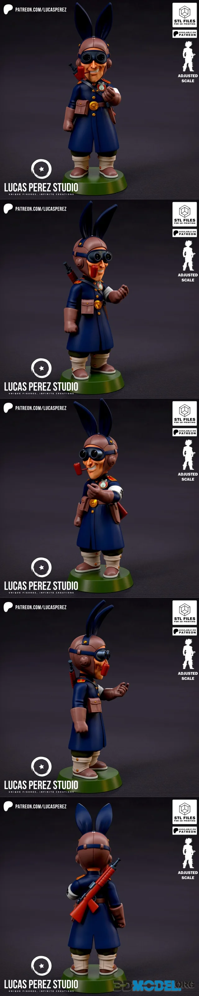 Lucas Perez Studio - Meet Rabbit 01 – Printable