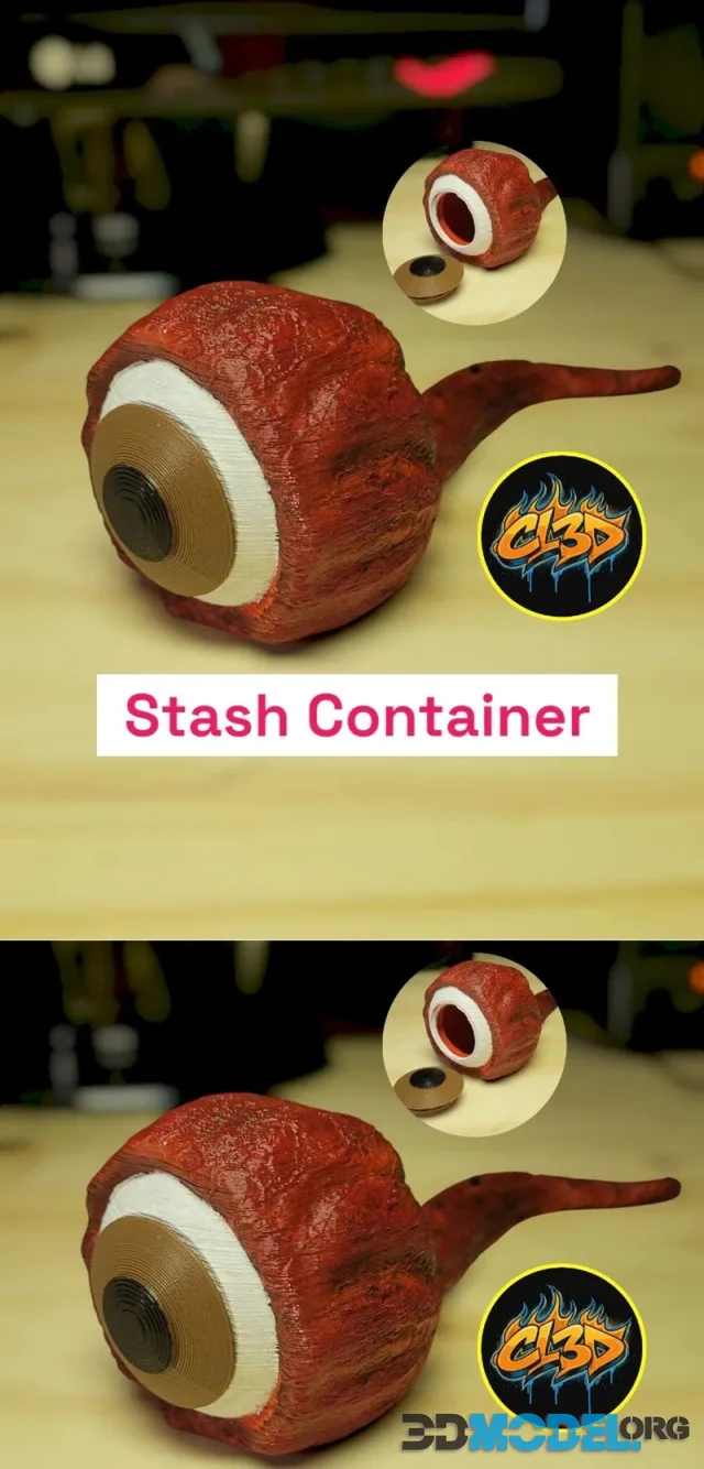 Eyeball Stash Container – Printable