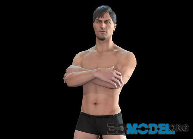 Base Mesh Evro Body V2 censore and nude version (PBR)