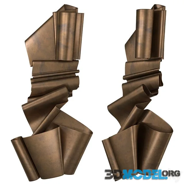 Brass Landscape 230608 by Martha Sturdy