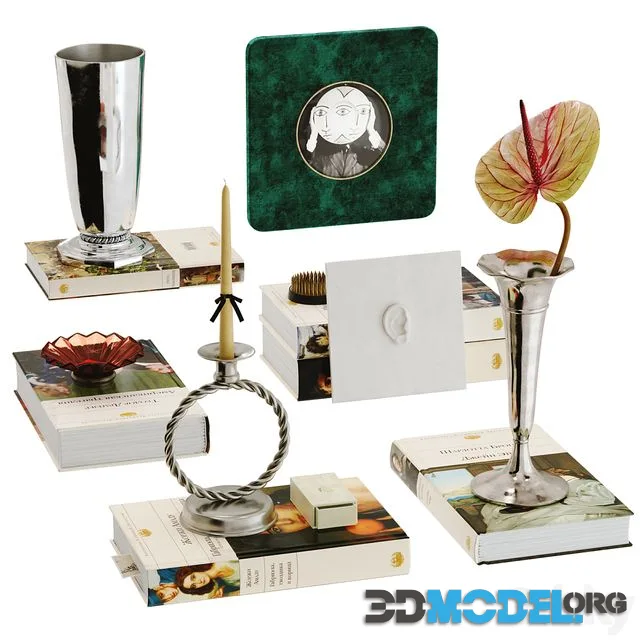 Decorative vintage set