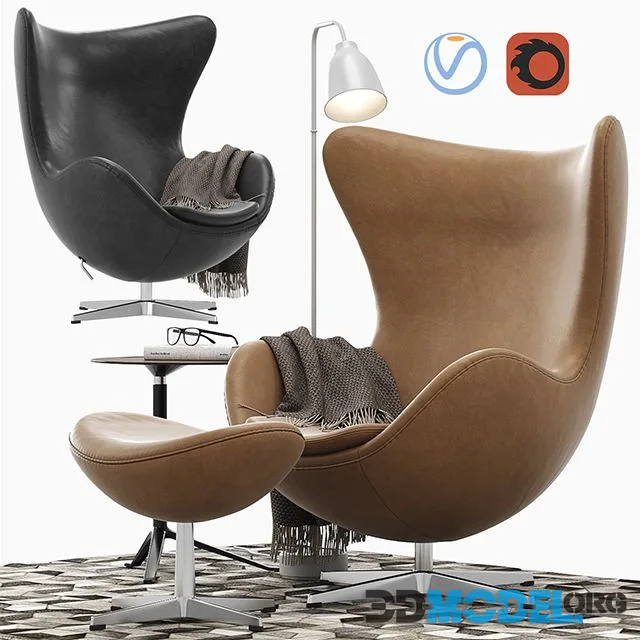 Egg lounge chair