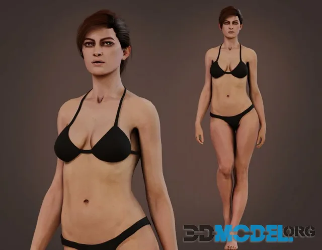 Female Base character Rig (PBR)