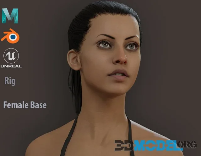 Female Base Model Rig (PBR)