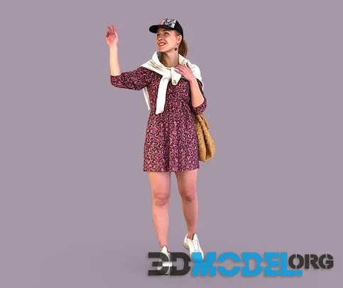 Floral Girl (PBR)