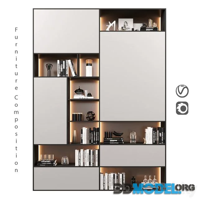 Furniture Composition set 55