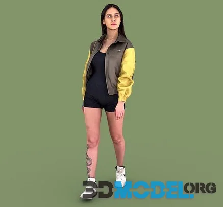 Girl In Nike (PBR)