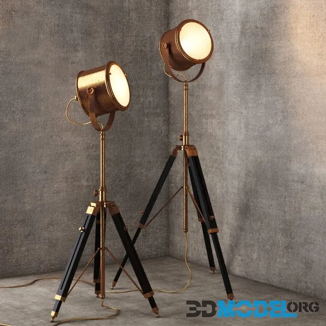 GRAMERCY HOME - Floor Lamp FL038-1BRS