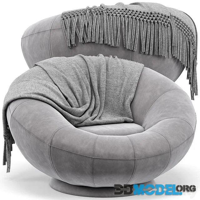 Groovy swivel chair