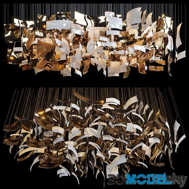 Hanging elements CLOTH - Vargov Design