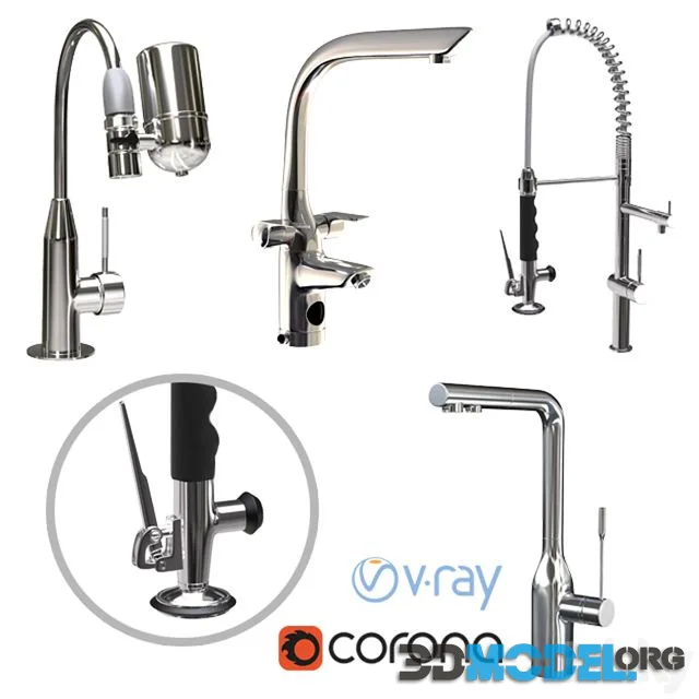 Kitchen taps