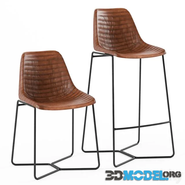 Loft Design 4020 and 4023 model chairs