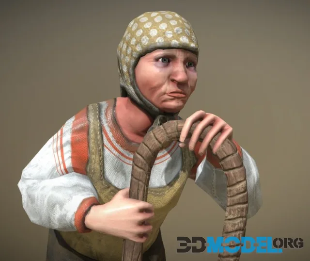 Peasant Old Woman (PBR)