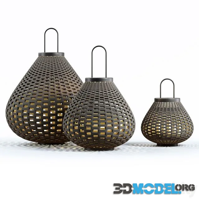 Poltrona Frau - Sparkler Lanterns by Kensaku Oshiro