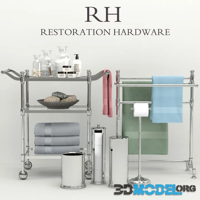Restoration Hardware bathroom acsessories 4