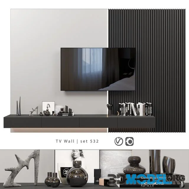 TV Wall set 532