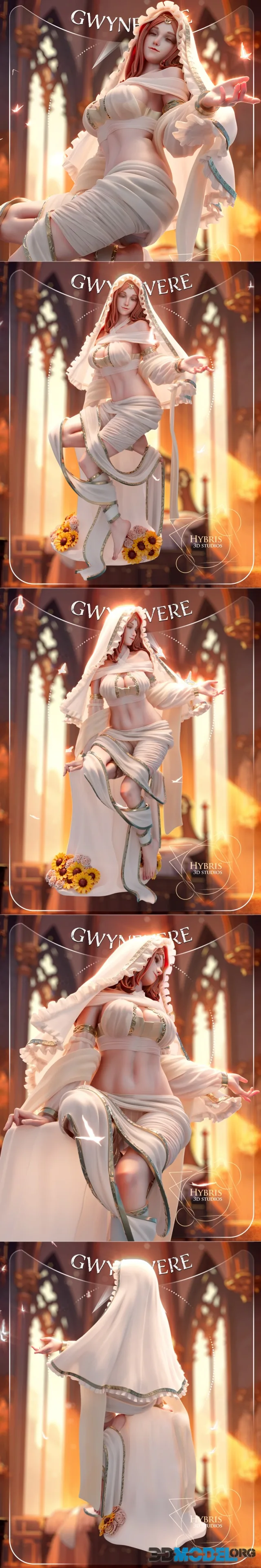 Hybris Studios - Dark Souls - Gwynevere – Printable