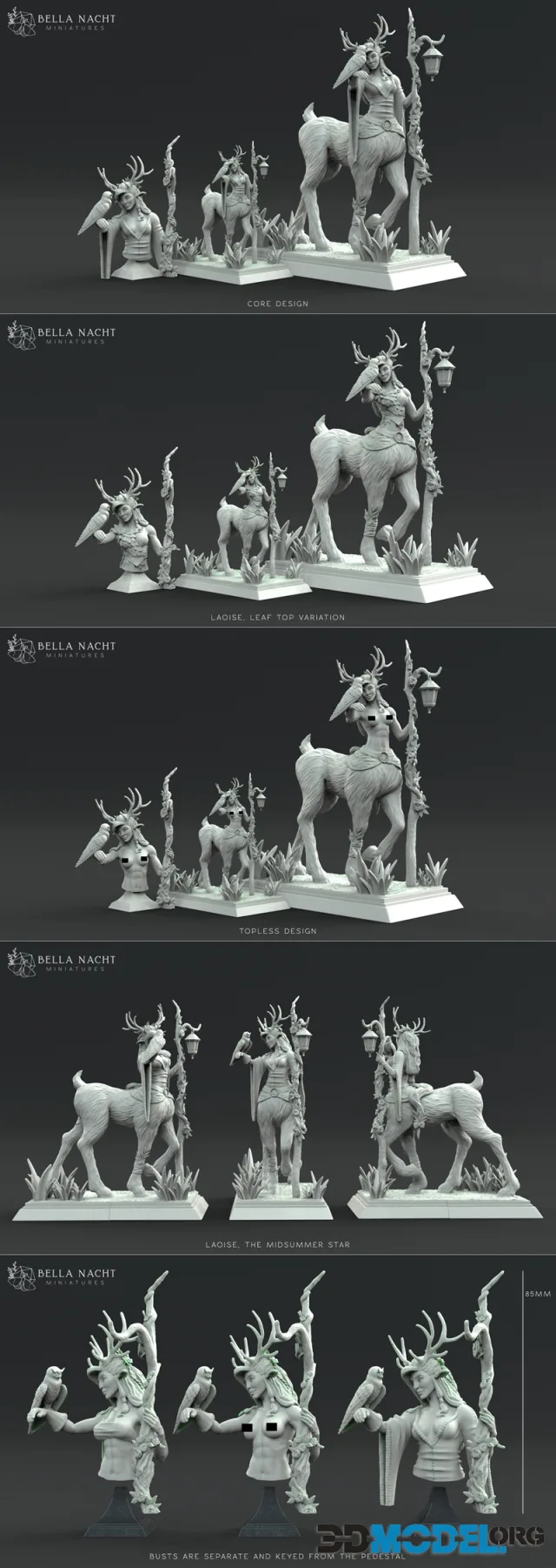 Bella Nacht Miniatures - Laoise, The Midsummer Star – Printable