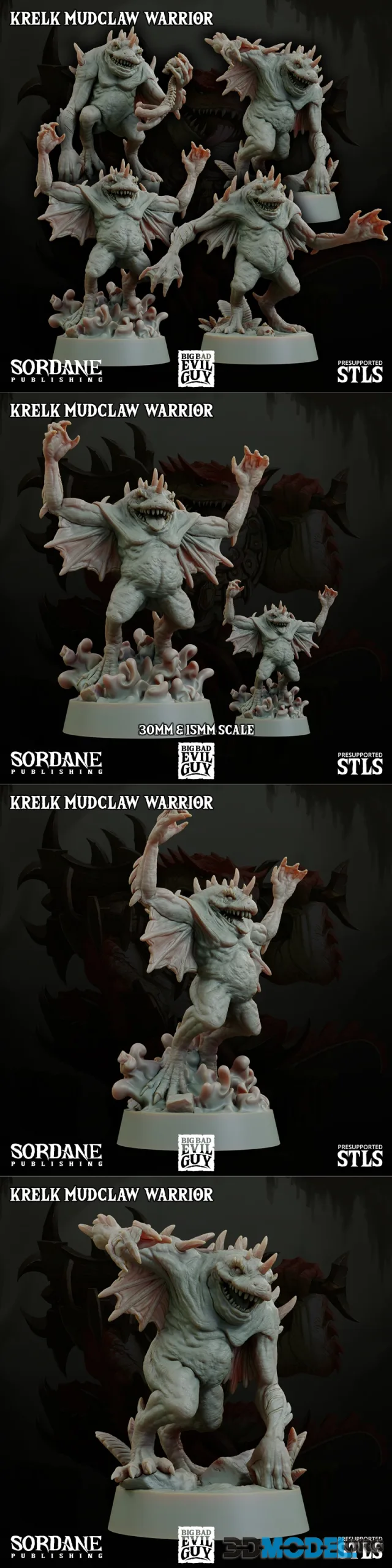 Krelk Mudclaw Warriors – Printable