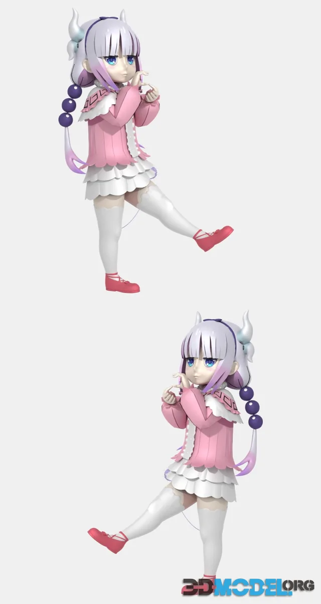 Miss kobayashis dragon maid kanna – Printable