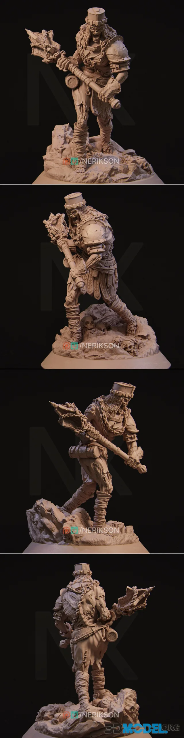 Nerikson - Undead Brute – Printable