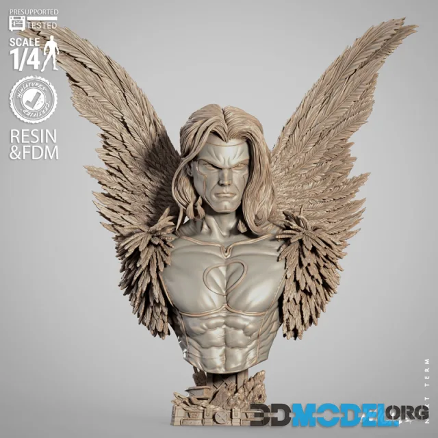 WICKED - Angel Portrait Bust – Printable