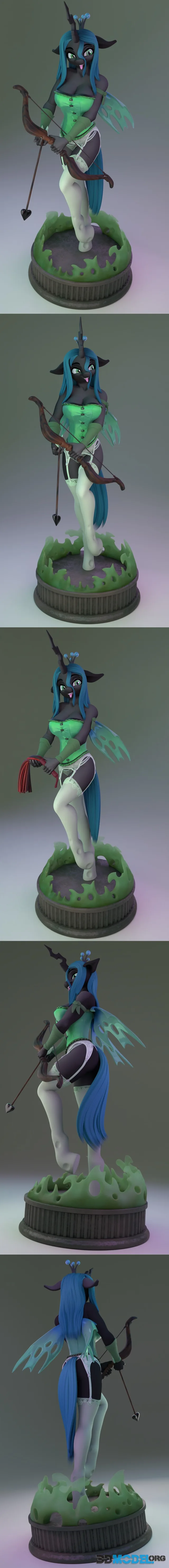 Anthro Queen Chrysalis – Printable