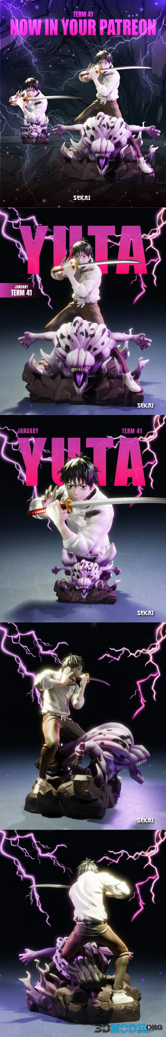 Sekai - Yuta Sculpture and Bust – Printable